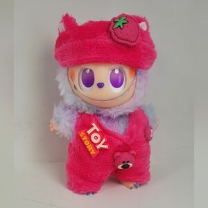 Labubu Pink Bear Plush 2 Pc Outfit, No Doll Included